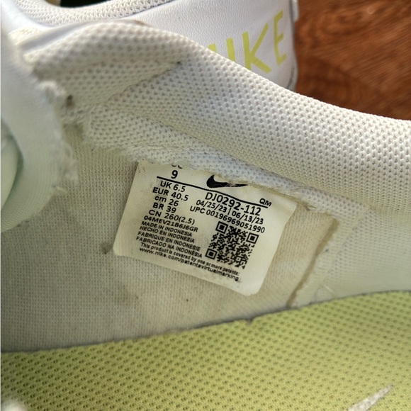 Nike Light Blue & White Blazer Low Platforms - Size W 9 EU 40.5 - Picture 11 of 13